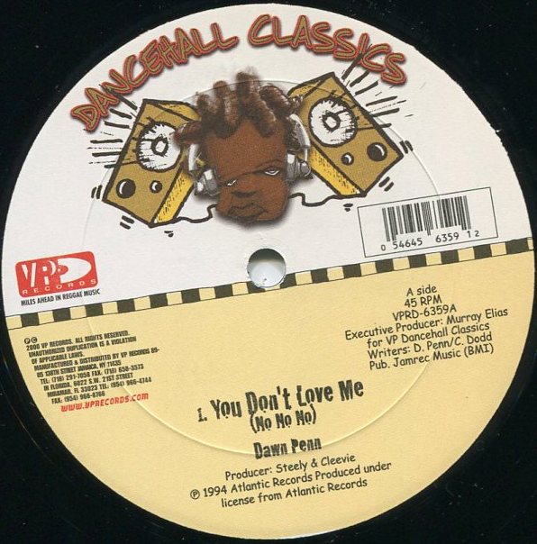 Dawn Penn – You Don't Love Me (No No No) – One Drop Store